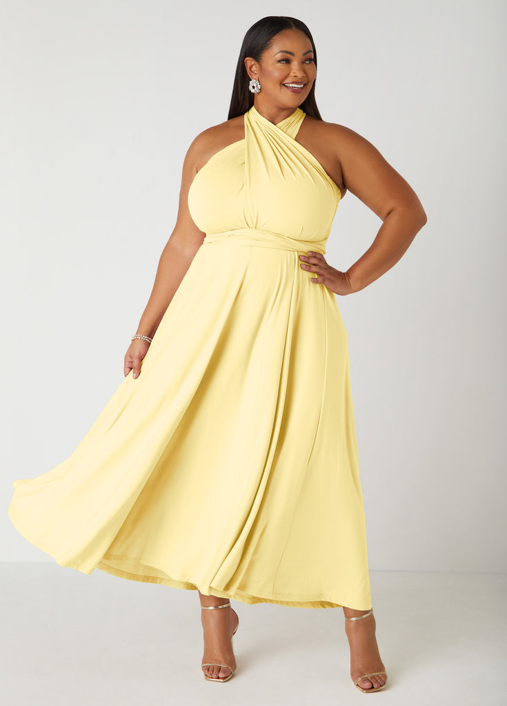 Multi Way Convertible Dress – Ashley Stewart