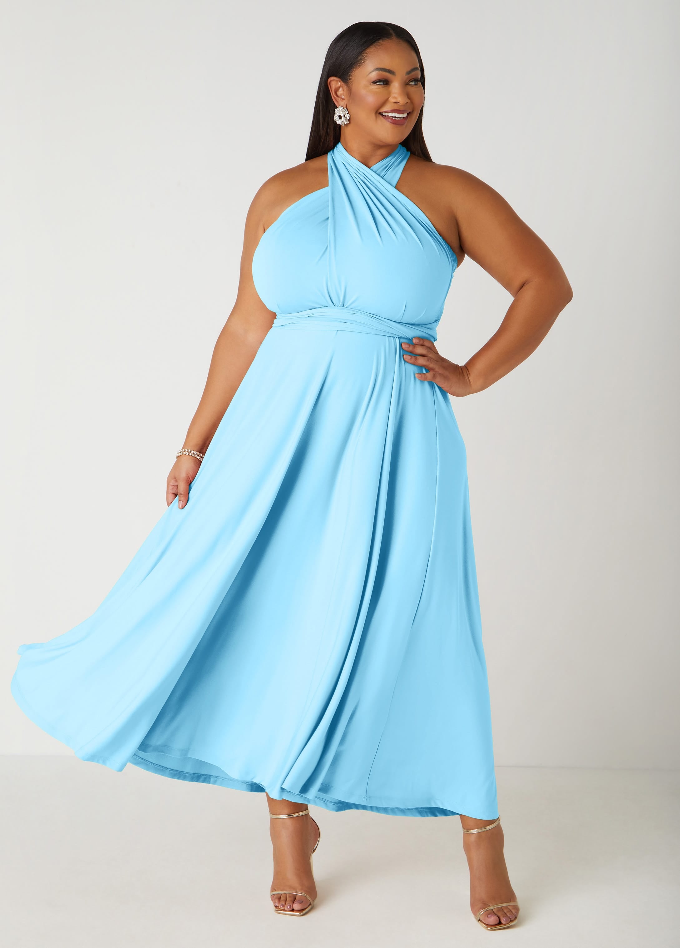 infinity dress halter Infinity Maxi Dress - Tie Dye Infinity Maxi Dress