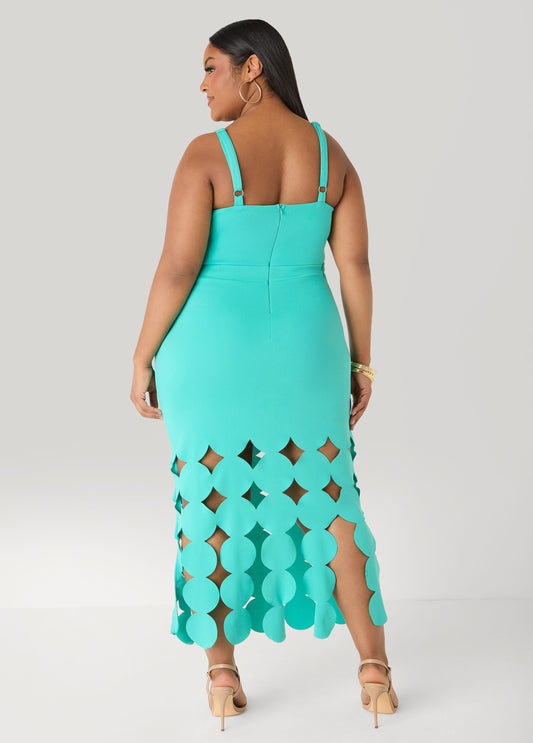 ashley stewart plus size formal dresses Plus Size Tie Back A Line Maxi Dress, Canary Yellow, 22/24