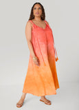 Knotted Ombre Midaxi Dress