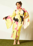 Drama Sleeved Floral Dress