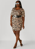 Leopard Print Bodycon Dress