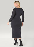 Je Taime Glittered Maxi Dress