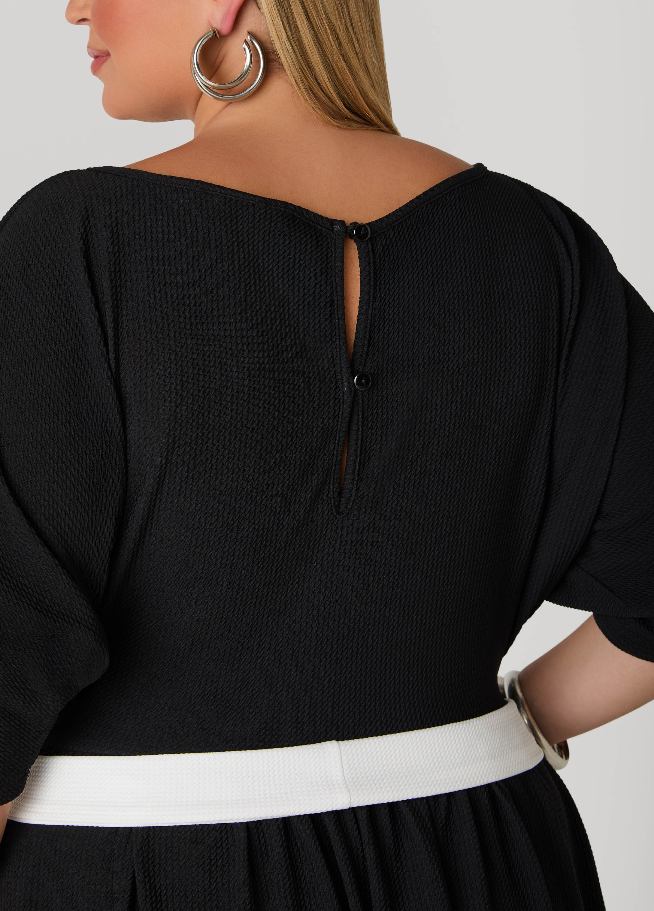 Striped A Line Maxi Dress