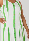Striped Maxi Shirtdress