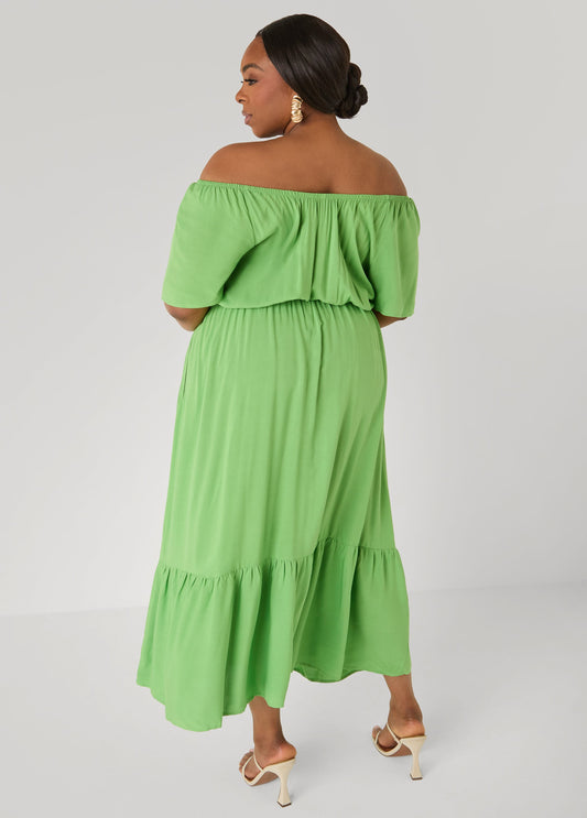 ashley stewart green dress Ashley Stewart women's greenish chain dress size 18/20