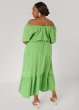 Off The Shoulder Maxi Dress