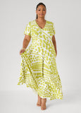 Dotted A Line Maxi Dress