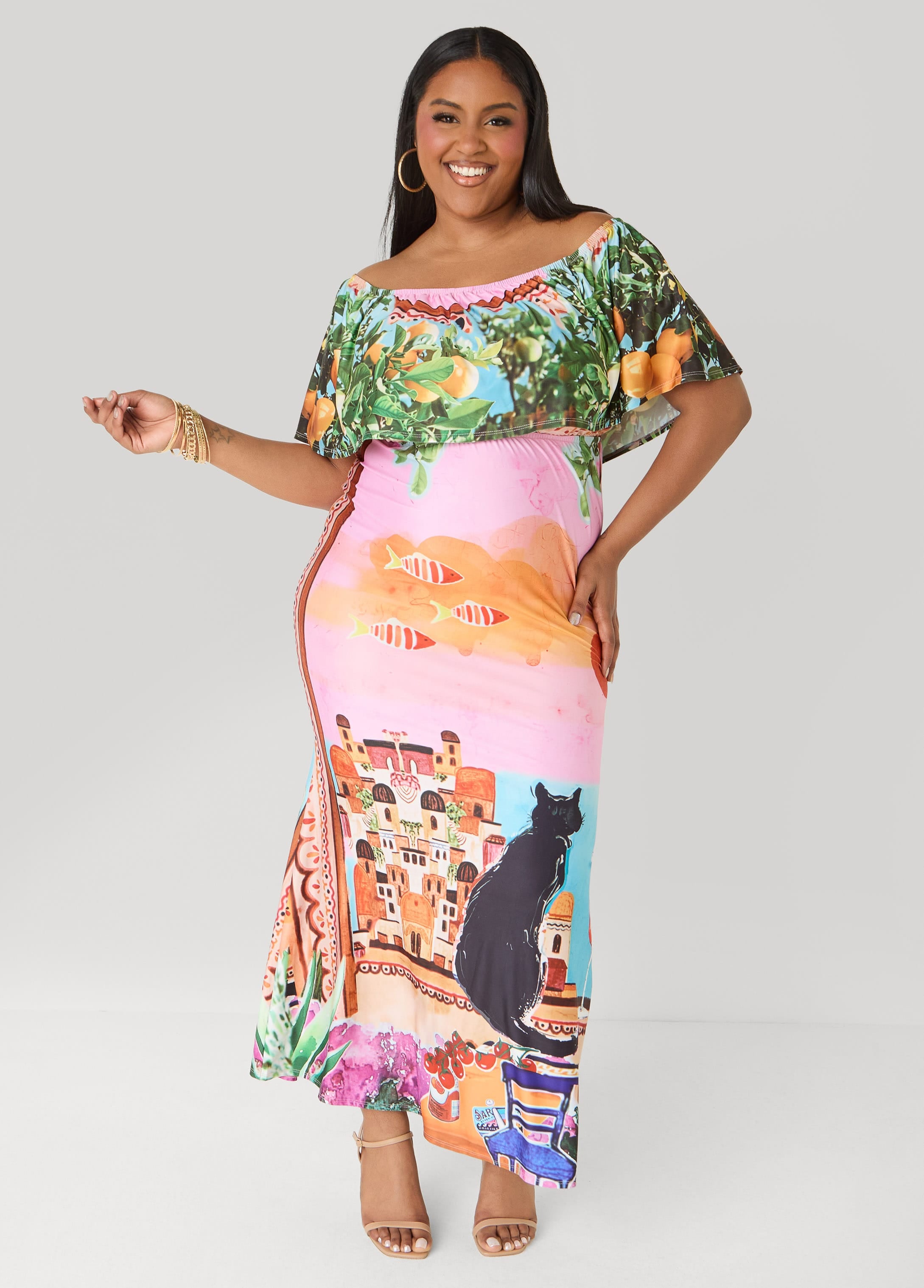 ladies size 10 maxi dress Lenago Sundress for Women Plus Size Bohemian Spaghetti Strap Smocked Tiered Long Beach Sun Dresses Sleeveless Solid Maxi Dress Beach Bohemian Dress on