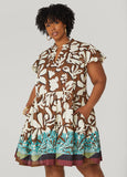 Floral Cotton Babydoll Dress