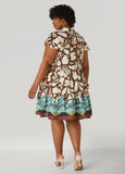 Floral Cotton Babydoll Dress