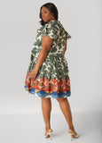 Floral Cotton Babydoll Dress