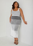 Striped Maxi Dress