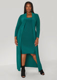 Open Front Knit Duster
