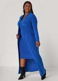 Open Front Knit Duster