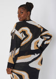 Distressed Marble Sweater