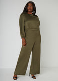 Open Back Wide Leg Jumpsuit