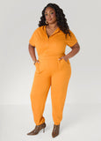 French Terry Joggers Jumpsuit