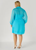 Organza Shirtdress