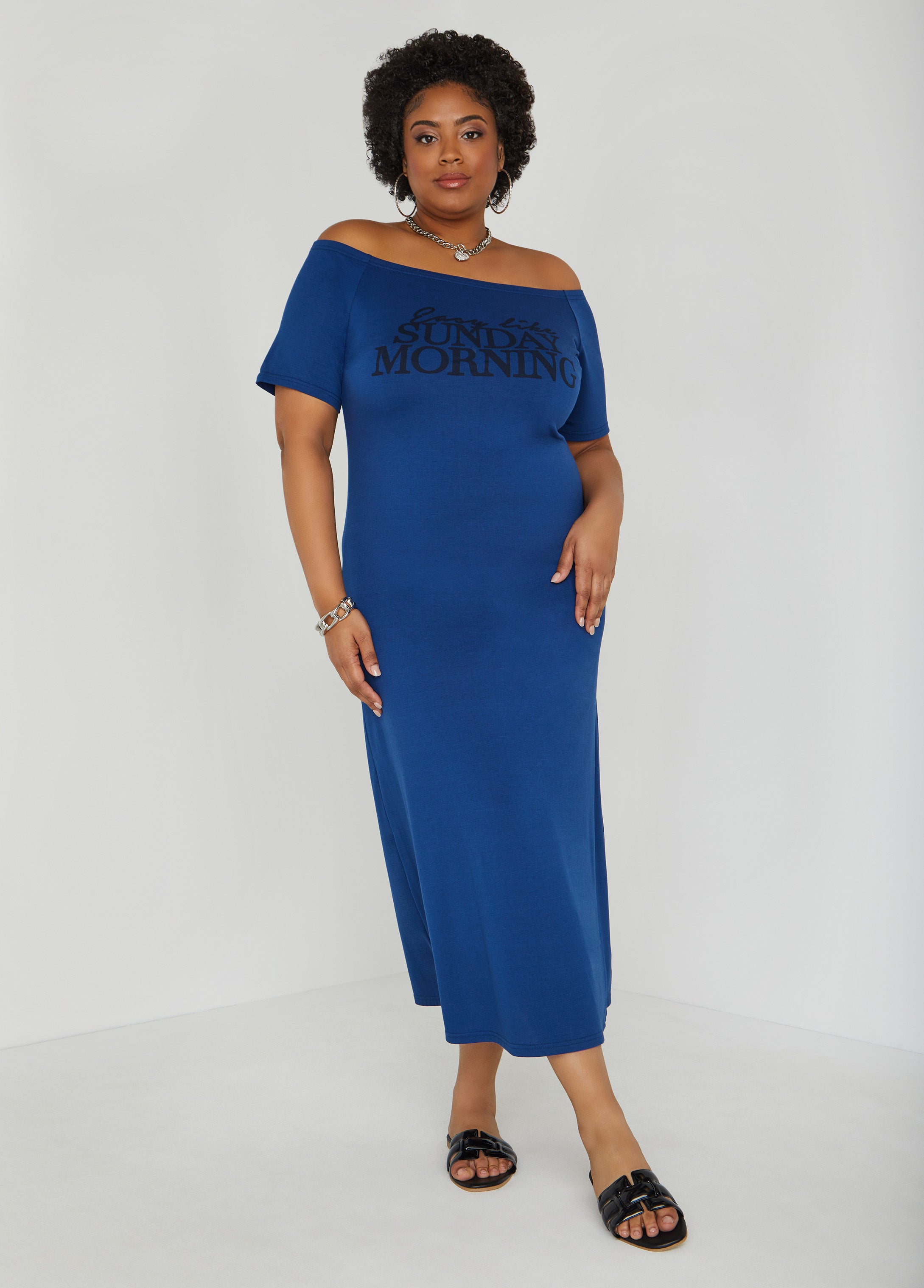 Plus Size T Shirt Dress Plus Size Maxi Dress Plus Size Easy Dress