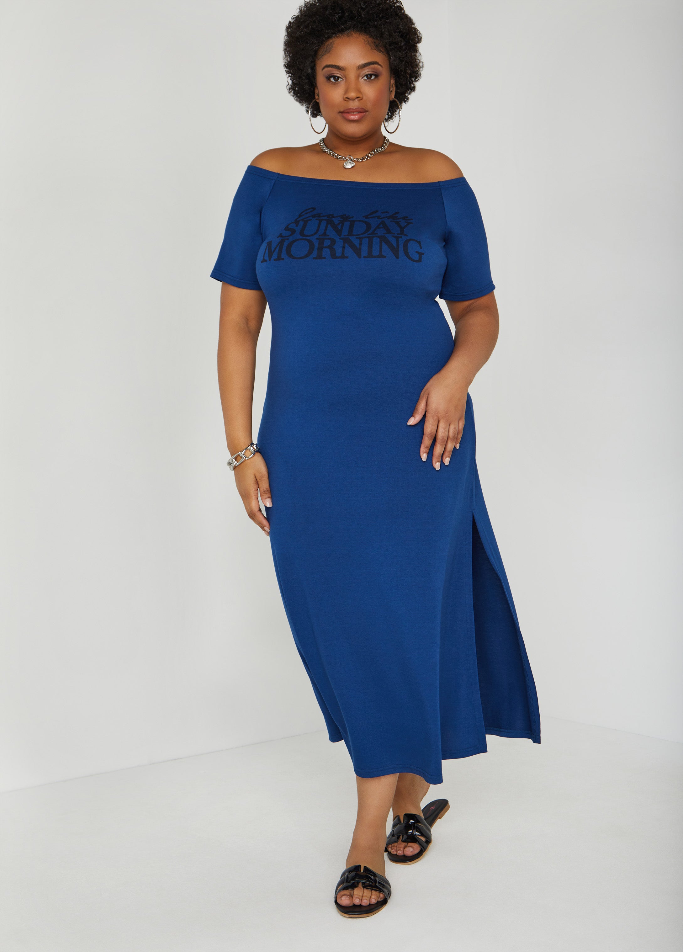 Plus Size T Shirt Dress Plus Size Maxi Dress Plus Size Easy Dress