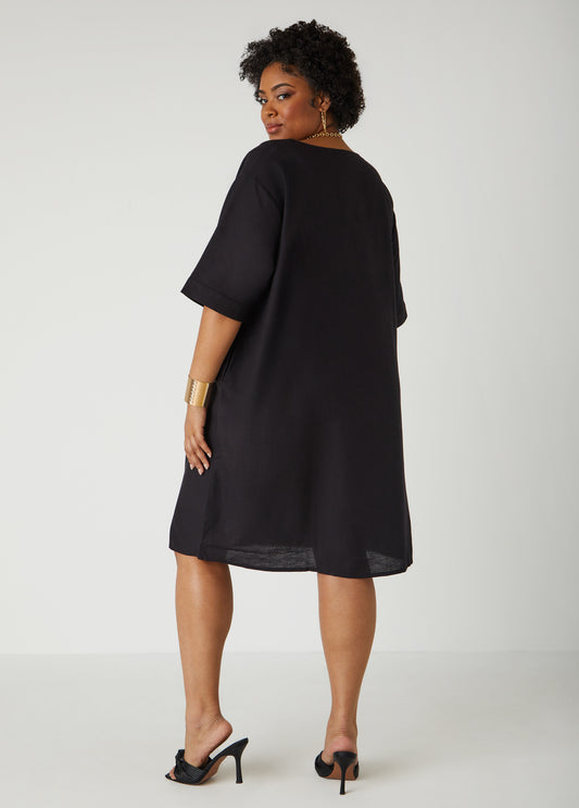 Profile Print Dress