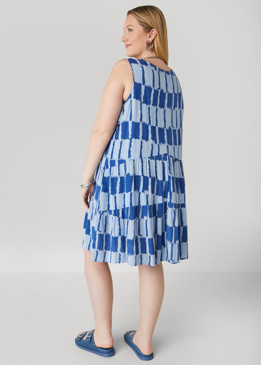 Tie Dyed Swing Dress