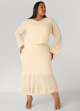 Pointelle Knit Top