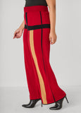 Striped Wide Leg Sweater Pants