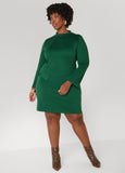 Split Bell Cuff Mini Dress