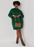 Split Bell Cuff Mini Dress