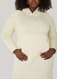 French Terry Hooded Maxi Dress