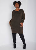 Lurex™ Bodycon Sweater Dress