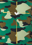 Heart Camo Print T Shirt Dress