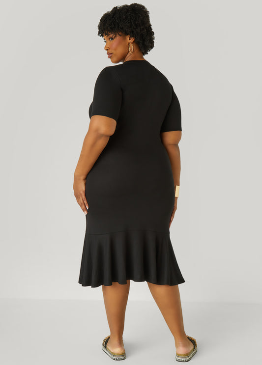 Heart Midi T Shirt Dress