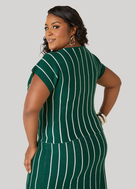 Striped Intarsia Sweater