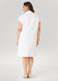 Quilted Zip Front Sneaker Dress