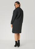 Zipped Athletic Knit Sneaker Dress