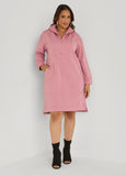 Athletic Knit Zipped Sneaker Dress
