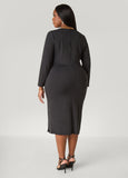 Zip Detailed Bodycon Dress