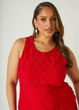 Textured Knit Sheath Dress