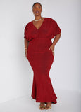 Hi Low Lurex™ Mermaid Gown