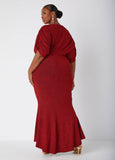 Hi Low Lurex™ Mermaid Gown