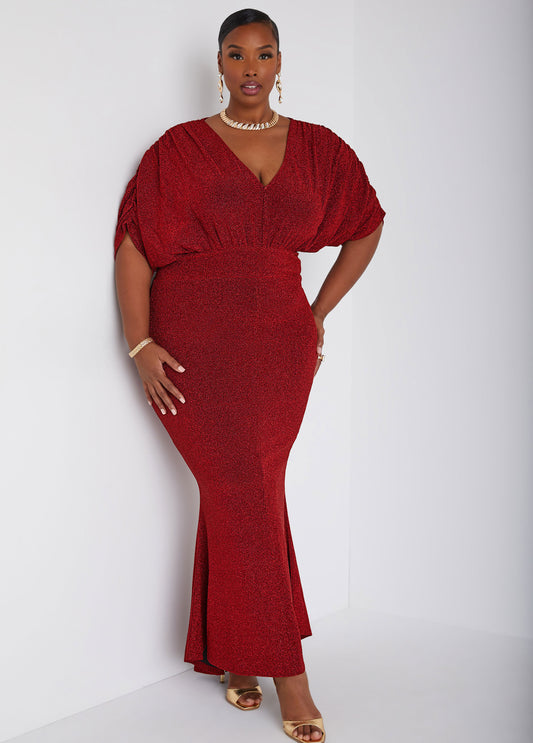 Hi Low Lurex™ Mermaid Gown