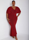 Hi Low Lurex™ Mermaid Gown