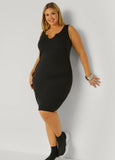 V Neck Tank Dress