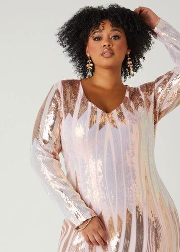 Sequined Bodycon Dress