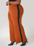 Striped Wide Leg Knit Pants