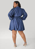 Chambray Bubble Dress