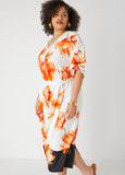 Floral Print Midaxi Dress